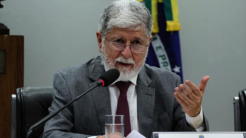 Celso Amorim (foto de arquivo) — Foto: Vinicius Loures/Câmara dos Deputados