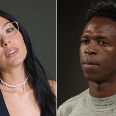 Virginia e Zé Felipe torcem por Vini Jr ao som de Ana Castela