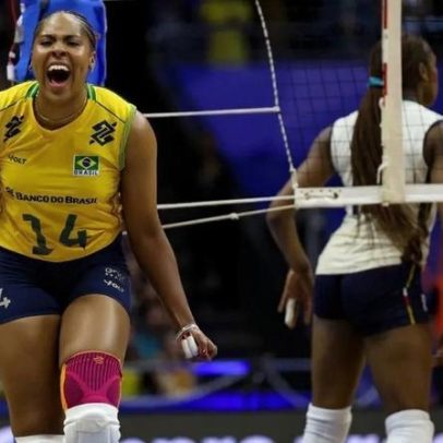 Brasil vence a Itália e mantém invencibilidade na VNL