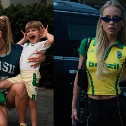 Ana Lídia, esposa de Bruno Guimarães, diz que falam todos os dias