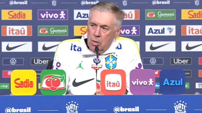 Ancelotti confirma mudanças no time titular da Seleção para último amistoso