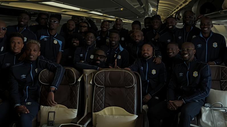 Jogadores da República Democrática do Congo indo para os Estados Unidos
