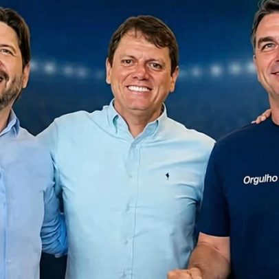 André do Prado lança pré-candidatura ao Senado com Flávio e Tarcísio