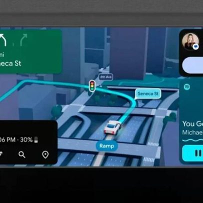 Android Auto muda em 2026 com YouTube, IA Gemini e mapas 3D