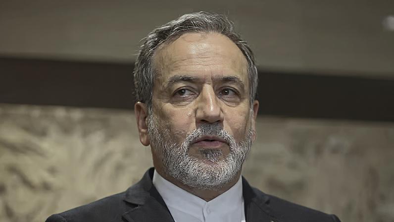 Ministro das Relações Exteriores do Irã, Abbas Araghchi — Foto: Hassan Ammar/AP Photo
