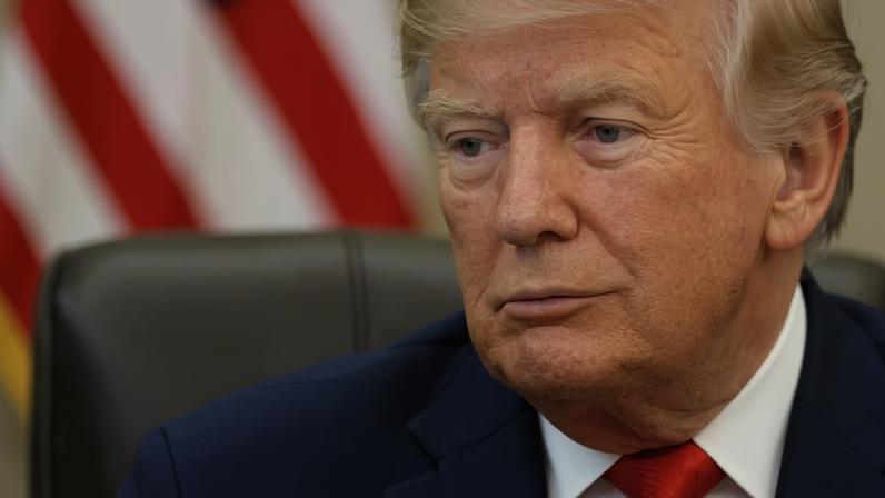 O presidente dos Estados Unidos, Donald Trump, durante um evento no Salão Oval da Casa Branca, em 11 de junho de 2026, em Washington.