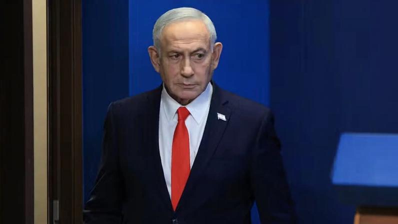 O primeiro-ministro israelense, Benjamin Netanyahu, concede uma entrevista coletiva em Jerusalém, na segunda-feira, 15 de junho de 2026