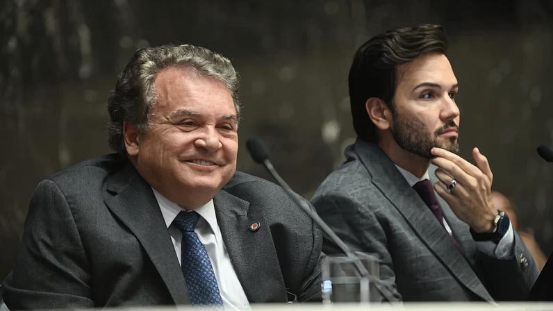 Alencar da Silveira Junior e Tadeu Leite foram deputados indicados neste ano para o TCE-MG