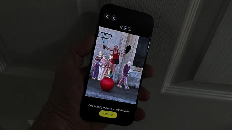 Apple's Clean Up tool in iOS 27
