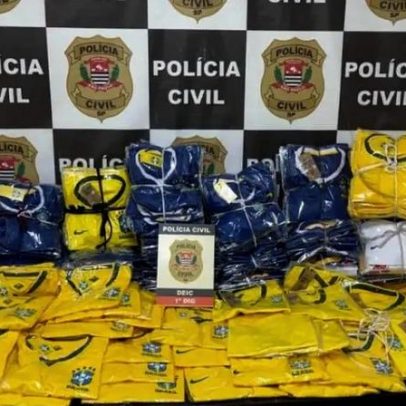 Polícia Civil apreende 50 mil figurinhas falsas no centro de São Paulo