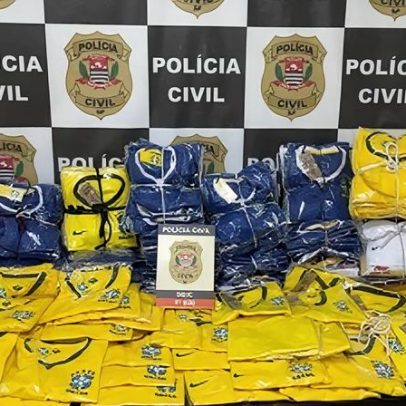 Mais de 50 mil itens da Copa 2026 são apreendidos em São Paulo