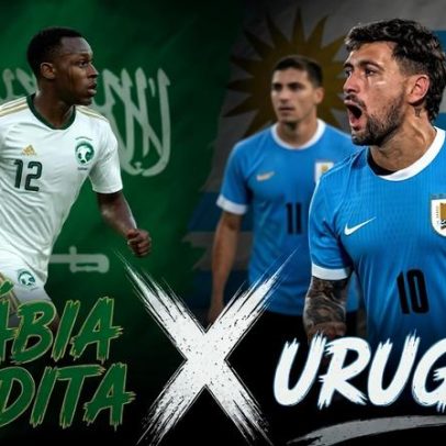 Arábia Saudita x Uruguai na Copa 2026 terá transmissão pela Cazé TV