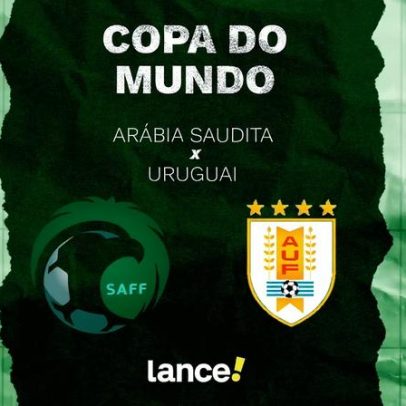 Arábia Saudita x Uruguai: onde assistir ao jogo da Copa do Mundo