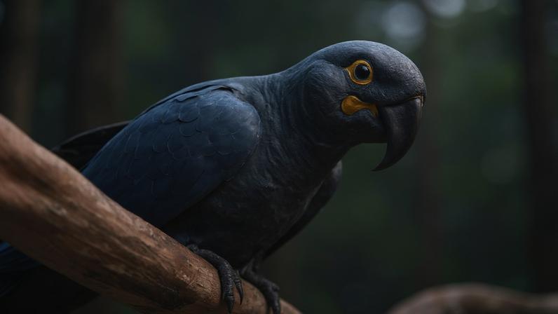 São Paulo (SP) 18/09/2024 - Zoológico de São Paulo, conseguiu reproduzir em cativeiro a espécie em extinção da Arara Azul de Lear. Foto: Paulo Pinto/Agência Brasil