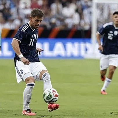 Argentina dispensa titulares e vence Honduras em amistoso pré-Copa