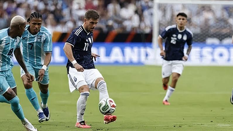 Duelo entre Argentina e Honduras, nos Estados Unidos