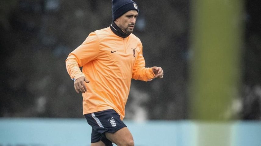 Arrascaeta pela seleção do Uruguai (Foto: X/Uruguai)