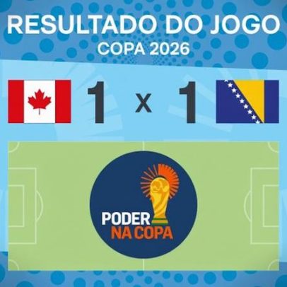Copa 2026: Canadá empata 1-1 com Bósnia e Herzegovina
