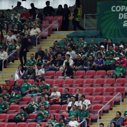 Por que jogo Coreia do Sul x Tchéquia teve arquibancadas vazias