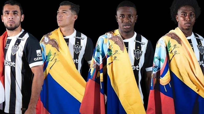 Convocados do Atlético para a Copa do Mundo 2026. Crédito: Clube Atlético Mineiro / Divulgação