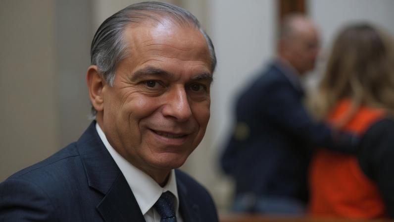 Augusto Lima, ex-dono do Banco Pleno que foi alvo de mandados nesta quinta (18) — Foto: Vanner Casaes/Agência Alba