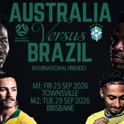 Brasil fará dois amistosos contra a Austrália após a Copa do Mundo