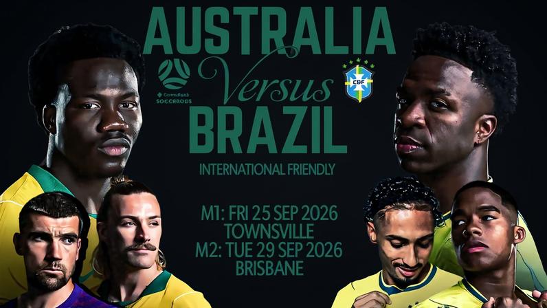Brasil fará dois amistosos contra Austrália após a Copa do Mundo