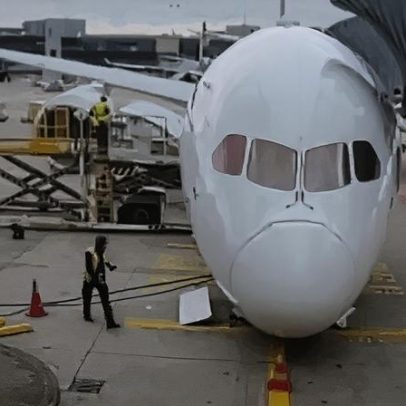 Trem de pouso de Boeing 787 cede em aeroporto na Alemanha