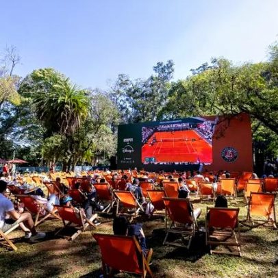 ESPN e Disney+ levam atmosfera de Roland Garros ao Parque do Ibirapuera