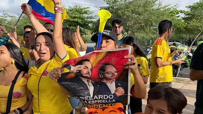 Outsider de direita apoiado por Trump parece vencer eleição na Colômbia