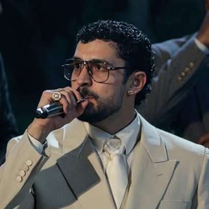 Bad Bunny encontra o Papa Leão durante passagem do pontífice pela Espanha