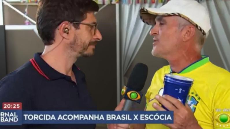 Família de Matheus Cunha comemora gol do atacante no terceiro jogo na Copa do Mundo