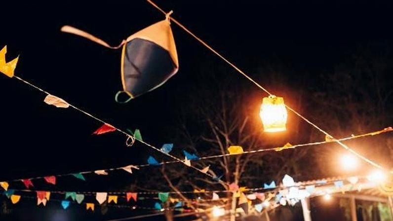 Bandeirinhas de festa junina