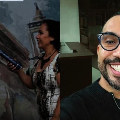 Mãe de Gil do Vigor entrega anel de formatura ao filho que concluiu PhD nos EUA
