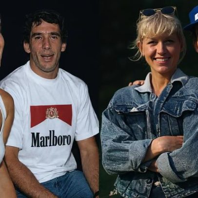 Luiza Brunet resgata foto antiga com Ayrton Senna; Xuxa reage