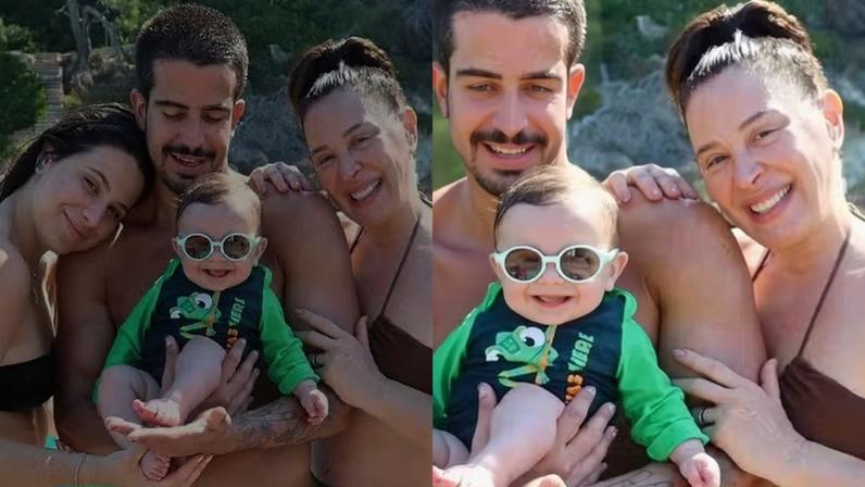 Claudia Raia é mãe de Enzo, Sophia e Luca — Foto: Reprodução/Instagram