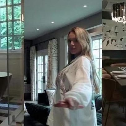 Gabriely, esposa de Endrick, acompanha o marido nos EUA durante a Copa