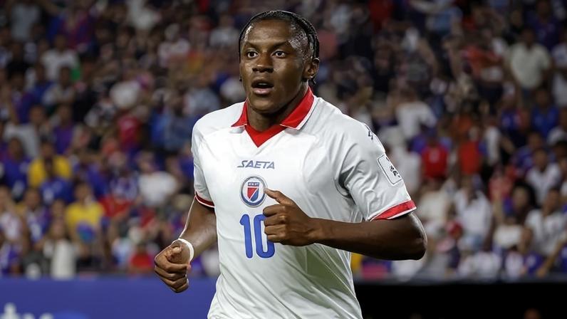 Bellegarde na estreia do Haiti na Copa