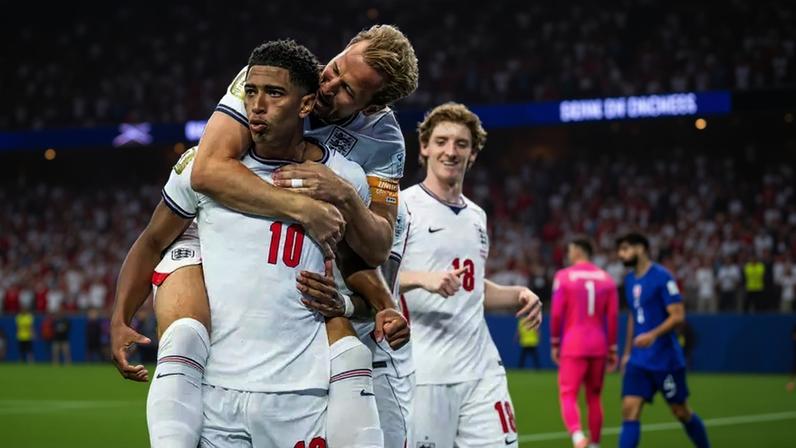 Bellingham comemora gol da Inglaterra na vitíória em estreia da Copa do Mundo