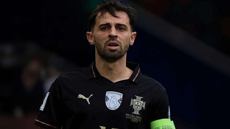 Bernardo Silva, meio-campista de Portugal