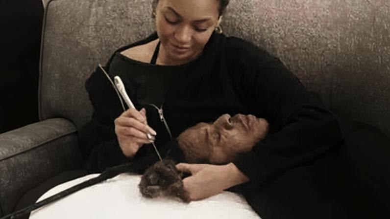 Beyoncé mostra processo de retirada de dreads de Jay-Z