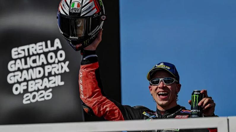 Marco Bezzecchi durante GP do Brasil