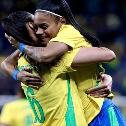 Brasil vence EUA de virada com estádio lotado em São Paulo