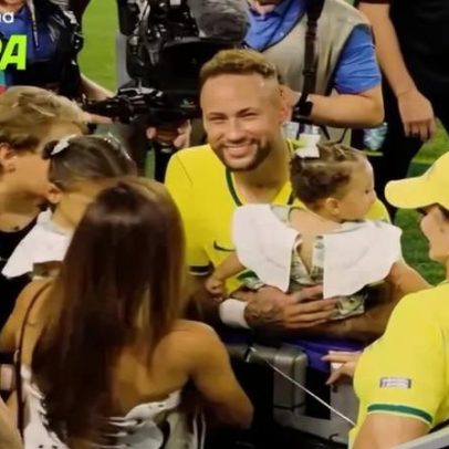 Biancardi mostra bastidores da estreia de Neymar na Copa
