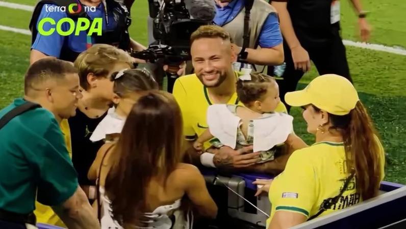 Biancardi mostra bastidores da estreia de Neymar na Copa