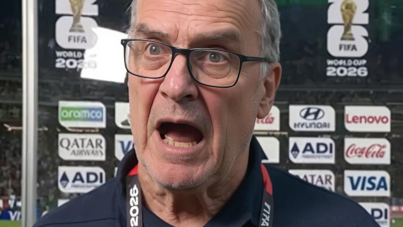 Bielsa grita com repórter após eliminação do Uruguai na Copa do Mundo
