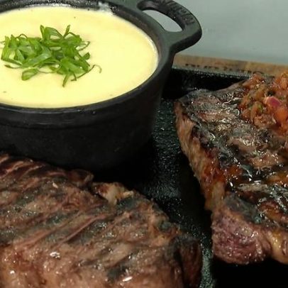 Ancho aperitivo com creme de queijo de Thiago Oliveira