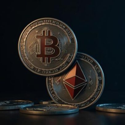 Bitcoin e Ethereum lideram perdas e impulsionam liquidação de US$ 1 bilhão