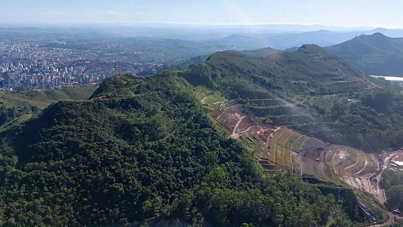 Polêmica envolvendo a Tamisa teve início em 2022, após o Copam liberar a mineração na serra do Curral