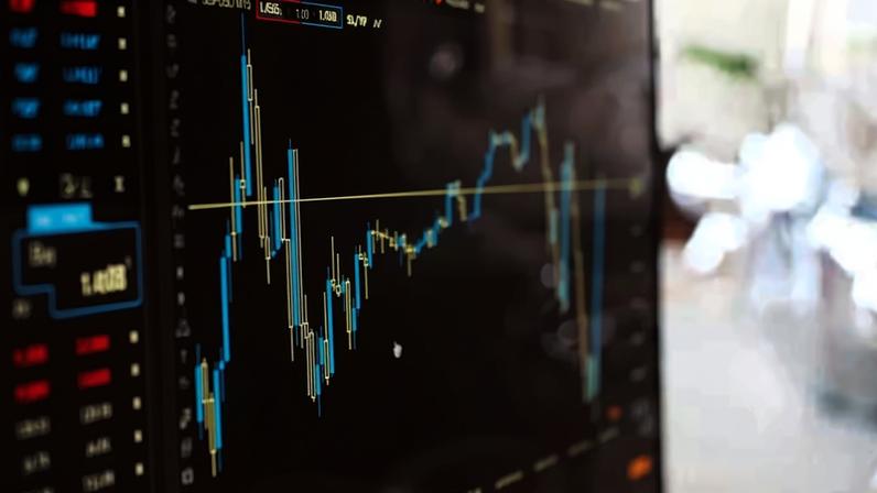 Gráfico volatilidade bolsa de valores — Foto: Pixabay